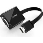Adaptor Ugreen 1x HDMI Male - 1x VGA Female, Negru