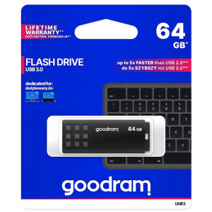 GOODRAM UME3 64GB USB 3.0 Black
