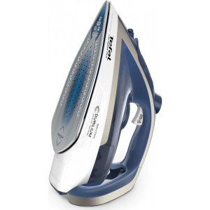 Tefal Fier de calcat Ultragliss Plus FV6812E0, 2800W, 260g/min, Alb/Albastru