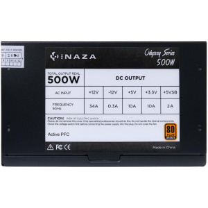 Inaza Odyssey, 80+ Bronze, 500W
