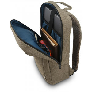 Lenovo Rucsac notebook 15.6 inch B210 Casual Green, material rezistent la apa