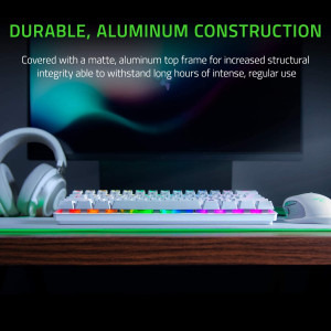 Razer Huntsman Mini Mercury Edition Clicky Optical Switch ​Mecanica