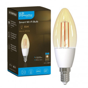 Homeflow Bec inteligent LED Wireless B-5007, E14, 4.5W (25W), 400lm