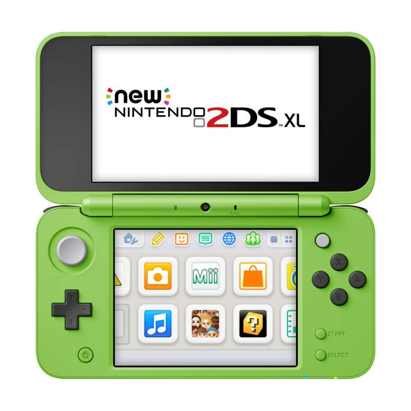 nintendo 2ds xl minecraft creeper edition console