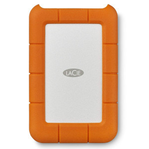 LaCie Rugged 2.5 inch 1TB USB C Orange