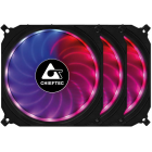 Ventilator Chieftec Tornado RGB Three Fan Kit