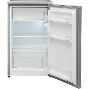 Heinner HF-V89F+, 89 L, Clasa F, Iluminare LED, Usa reversibila, 82 cm, Argintiu