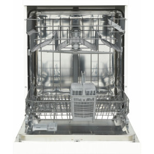 Heinner HDW-FS6006WE++, 12 seturi, 6 programe, Clasa E, Half Load, AquaStop, 60 cm, Alb