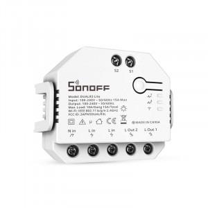 Sonoff Dual R3 Lite cu 2 canale, Programari, Wi-Fi