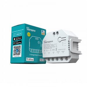 Sonoff Dual R3 Lite cu 2 canale, Programari, Wi-Fi
