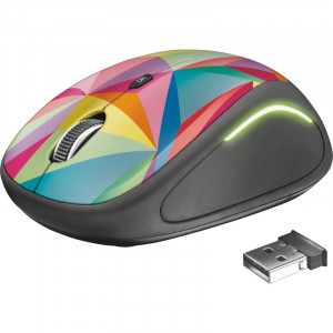 Trust Yvi FX, Wireless, Multicoloured