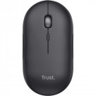 Mouse Trust Puck, Wireless/Bluetooth, Black