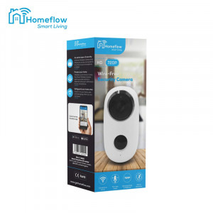 Homeflow Camera de supraveghere inteligenta Wireless C-6002, Comunicare bidirectionala, Detectie miscare
