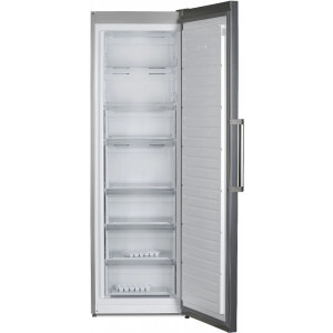 Heinner Congelator HFF-V280NFXE++, Full No Frost, 280 L, Clasa E, Control electronic, 186 cm, Inox