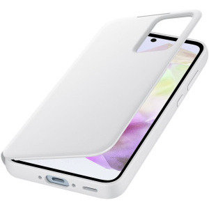 Samsung Husa de protectie tip Book Smart View White pentru Galaxy A35 5G