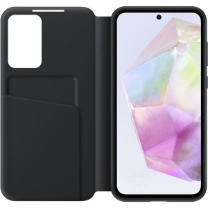 Samsung Husa de protectie tip Book Smart View Black pentru Galaxy A35 5G