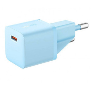 Baseus Mini, GaN5 1x USB-C, Fast Charge 20W, Blue
