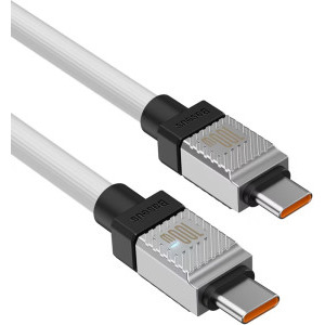 Baseus Coolplay, USB-C Male la USB-C Male, 100W, 1 m, White