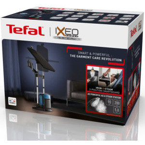 Tefal Aparat de calcat cu abur Ixeo Power All-in-One QT2022E1, 2170W, 90g/min, Negru/Albastru