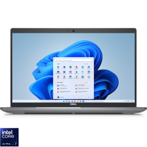 Laptop DELL 15.6 Latitude 5550, FHD, Procesor Intel® Core™ Ultra 7 165U (12M Cache, up to 4.90 GHz), 16GB DDR5, 1TB SSD, Intel Graphics, Win 11 Pro, 3Yr ProSupport