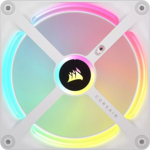 Corsair iCUE LINK QX140 RGB 140mm Starter Kit White Two Fan Pack
