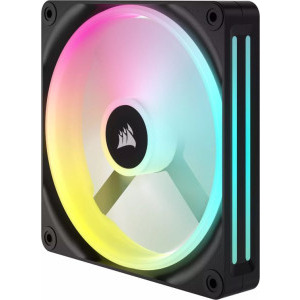 Corsair iCUE LINK QX140 RGB 140mm Starter Kit Black Two Fan Pack