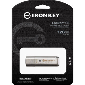 Kingston IronKey Locker+ 50 128GB USB 3.0