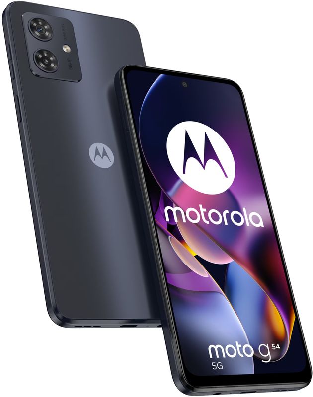 Smartphone Motorola Moto G54 5G Power Edition, 256GB, 12GB RAM, Dual SIM, Tri-camera, Midnight Blue