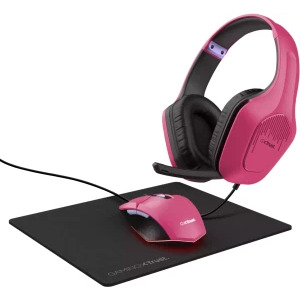 Kit Gaming Trust GXT 790 Tridox Pink