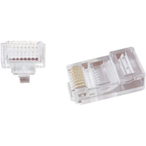 Accesoriu retea Gembird Mufa RJ45 modulara pentru cablu UTP 50 buc