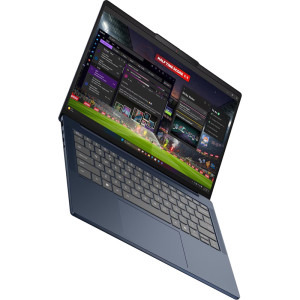Lenovo 14'' IdeaPad Slim 5 14IPH11, WUXGA OLED, Procesor Intel® Core™ Ultra 5 322 (12M Cache, up to 4.40 GHz), 16GB DDR5, 512GB SSD, Intel Graphics, No OS, Cosmic Blue