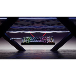 QwertyKey 75 HE Momo Hall Effect RGB Black Magnetic Switch Mecanica
