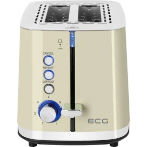 ECG Prajitor de paine Vintage ST 2766 Vanilla, 925W, Crem