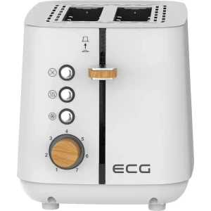 ECG Prajitor de paine Timber ST 2768 White, 925W, Alb