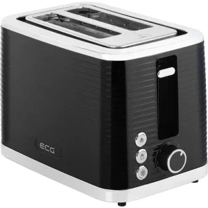 ECG Prajitor de paine Stripe ST 2750, 930W, Negru