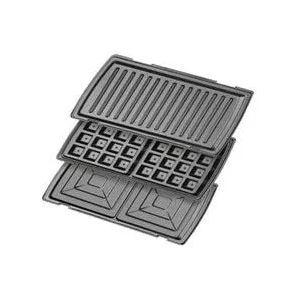 ECG Sandwich maker S399, 700W, Alb/Argintiu