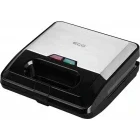 ECG Sandwich maker S3173, 750W, Negru/Argintiu