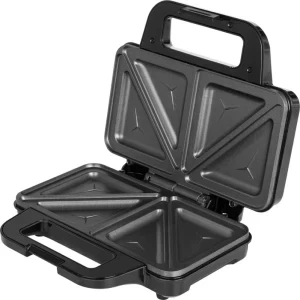 ECG Sandwich maker Grande S2120, 900W, Negru/Argintiu