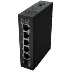 Switch Lanberg Gigabit ILFE-4P-1GE-1S-90