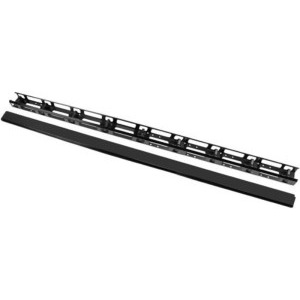Lanberg AK-1210-B 42U, Organizator vertical rack, 19", 2 buc, Negru