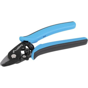 Lanberg Stripper fibra optica 3 gauri, Albastru/Negru NT-0105