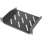 Lanberg AK-1012-B Raft fix 10", 1U, 254 x 180 mm, Negru