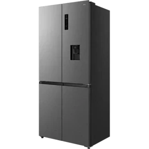 TCL RC518CXD0, 512 L, Clasa D, Total No Frost, Inverter, T-Fresh, T-Temp, Pure Air, AI Radar, Dozator de apa, Control electronic, 190 cm, Inox