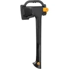 Fiskars Topor pentru despicat A11 + Dispozitiv pentru ascutit topoare si cutite