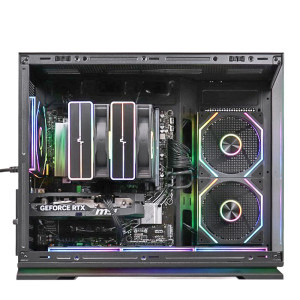 Gaming BALAUR Legendar Plus, AMD Ryzen 5 7600X 4.7GHz, 32GB DDR5, 1TB SSD, RTX 5060 8GB GDDR7, Iluminare RGB