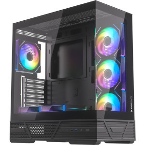 Gaming DRAGON Hyper Advanced Edition, AMD Ryzen 7 7700X3D 4.0GHz, 32GB DDR5, 2TB SSD, RX 9070 XT 16GB GDDR6, Iluminare RGB