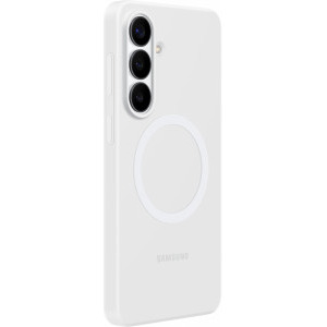 Samsung Capac protectie spate Silicon Magnet White pentru Galaxy S26 Plus