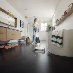 Karcher SCV 4 Steam Vac, vertical cu abur, 1600W, 0.5L, Alb/Negru