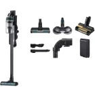 Aspirator Samsung Jet 85S VS70H25WPT/GE, vertical cu mop, 770W, 0.8L, Negru/Verde