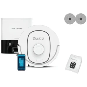 Rowenta X-Plorer Seria 380+ RR89U7E0, Li-Ion, 8000Pa, 0.22L, Alb